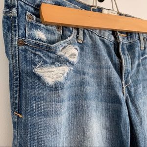 Abercrombie & Fitch low rise bootcut denim jeans